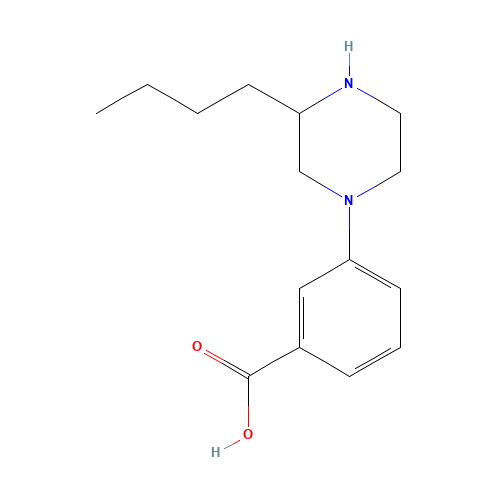 1-(3-carboxyphenyl)-3-n-butyl piperazine (CAS: 1131622-31-5) - Related Chemical Product
