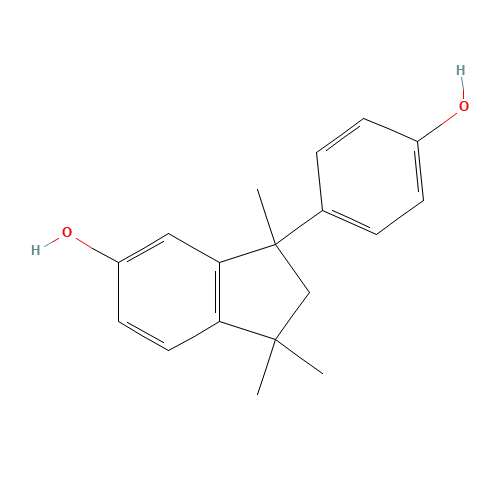 3-(4-hydroxyphenyl)-1,1,3-trimethylindan-5-ol (CAS: 10527-11-4) - Related Chemical Product