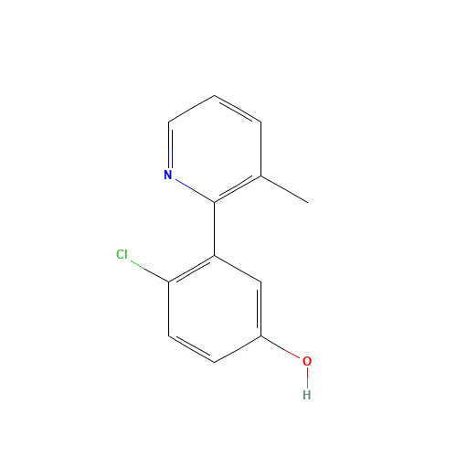 4-chloro-3-(3-methylpyridin-2-yl)phenol (CAS: 1150617-95-0) - Related Chemical Product