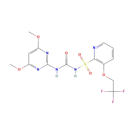 1-(4,6-dimethoxypyrimidin-2-yl)-3-[3-(2,2,2-trifluoroethoxy)-2-pyridylsulfonyl]urea (CAS: 145099-21-4) - Related Chemical Product
