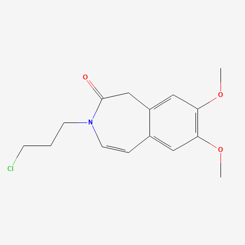 (Z)-3-(3-chloropropyl)-7,8-diethyl-1H-benzo[d] azepin-2 (3H)-one (CAS: 85175-59-3) - Related Chemical Product