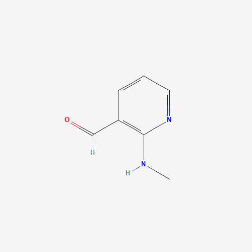 2-Methylaminopyridine-3-carbaldehyde (CAS: 32399-08-9) - Chemical Structure and Molecular Formula 