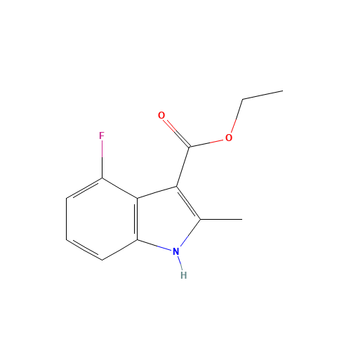 4-FLUORO-2-METHYLINDOLE-3-CARBOXYLIC ACID ETHYL ESTER (CAS: 886362-68-1) - Related Chemical Product
