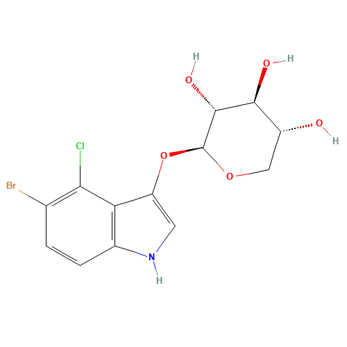5-BROMO-4-CHLORO-3-INDOXYL-BETA-D-XYLOPYRANOSIDE (CAS: 207606-55-1) - Related Chemical Product