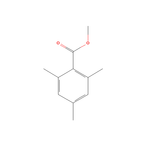 Methyl 2,4,6-trimethylbenzoate (CAS: 2282-84-0) - Chemical Structure and Molecular Formula 