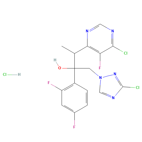 3-(6-chloro-5-fluoropyrimidin-4-yl)-2-(2,4-difluorophenyl)-1-(1H-1,2,4-triazol-1-yl)butan-2-ol (CAS: 848469-29-4) - Related Chemical Product