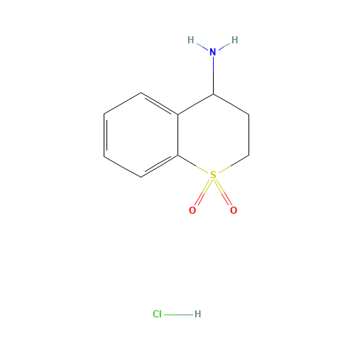 1,1-DIOXIDO-3,4-DIHYDRO-2H-THIOCHROMEN-4-YLAMINE HYDROCHLORIDE (CAS: 103659-91-2) - Related Chemical Product