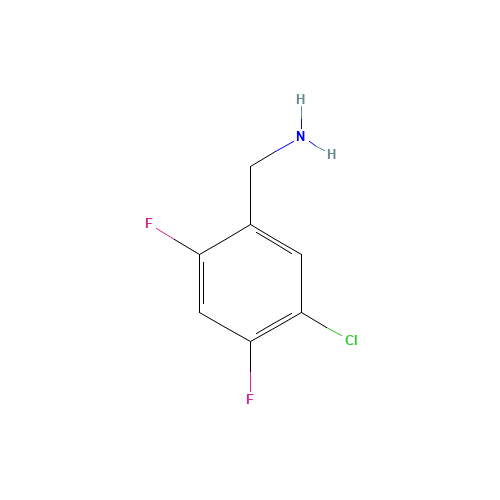 5-Chloro-2,4-difluorobenzylamine (CAS: 924818-16-6) - Related Chemical Product