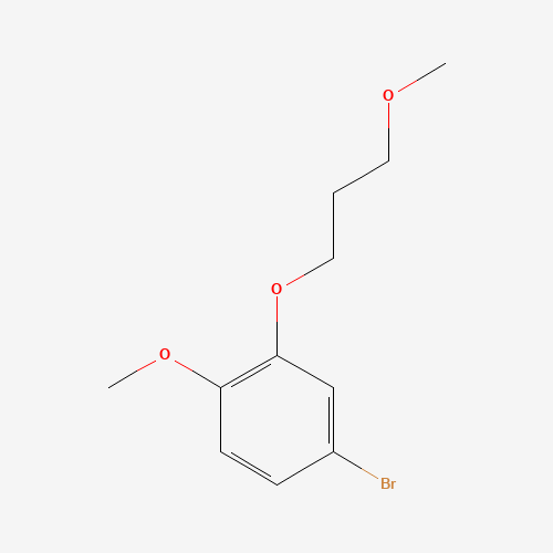 4-Bromo-1-methoxy-2-(3-methoxy-propoxy)-benzene (CAS: 173336-76-0) - Related Chemical Product