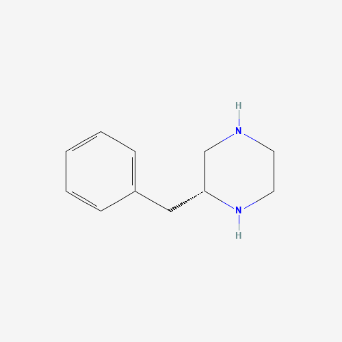 Piperazine,2-(phenylmethyl)-,(2R)-(9CI) (CAS: 131288-11-4) - Chemical Structure and Molecular Formula 