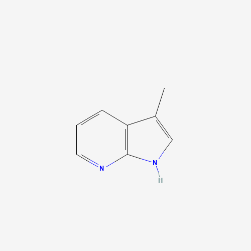 3-METHYL-7-AZAINDOLE (CAS: 5654-93-3) - Chemical Structure and Molecular Formula 