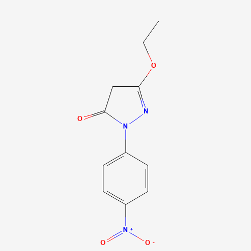 3-Ethoxy-1-(4-nitrophenyl)-2-pyrazolin-5-one (CAS: 4105-90-2) - Related Chemical Product