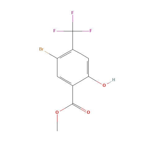 methyl 5-bromo-2-hydroxy-4-(trifluoromethyl)benzoate (CAS: 1131587-92-2) - Related Chemical Product