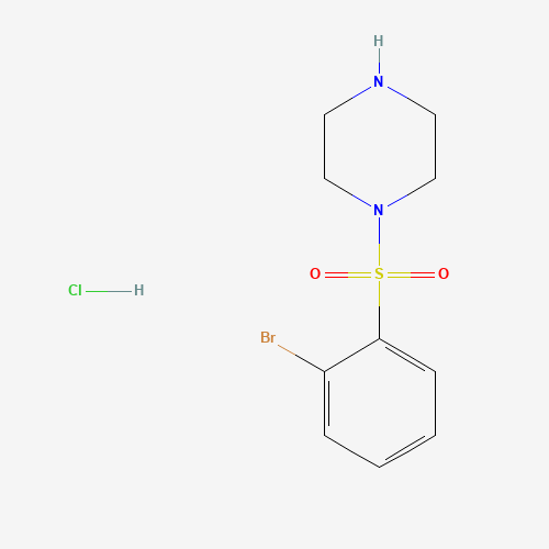 4-(2-BROMO-BENZENESULFONYL)-PIPERAZINE HYDROCHLORIDE (CAS: 864759-56-8) - Related Chemical Product