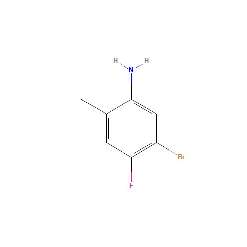 5-BROMO-4-FLUORO-2-METHYLANILINE (CAS: 627871-16-3) - Related Chemical Product