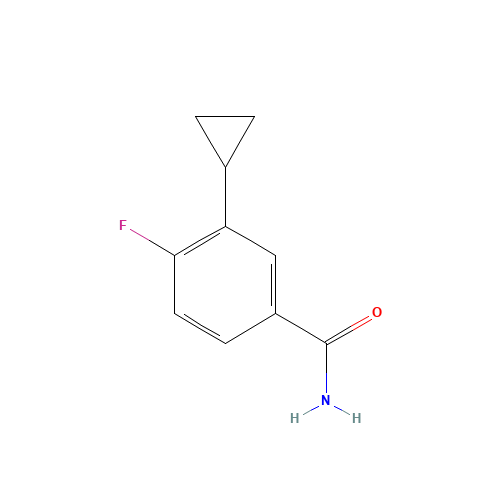 3-cyclopropyl-4-fluorobenzamide (CAS: 1063733-88-9) - Related Chemical Product