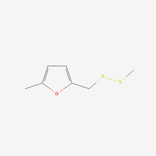 Furan,2-methyl-5-(methyldithio)methyl- (CAS: 78818-78-7) - Chemical Structure and Molecular Formula 