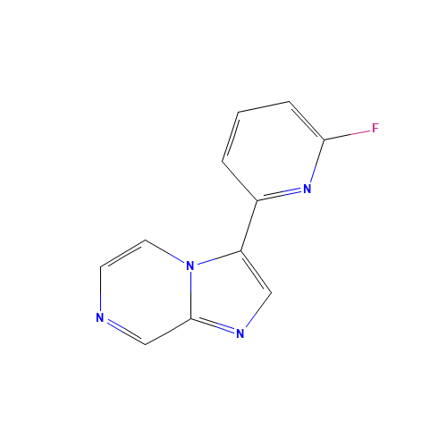 3-(6-fluoropyridin-2-yl)imidazo[1,2-a]pyrazine (CAS: 1184916-83-3) - Related Chemical Product