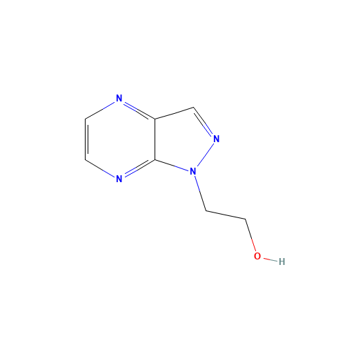 1-Hydroxyethyl-1H-pyrazolo[3,4-b]pyrazine (CAS: 118503-13-2) - Related Chemical Product