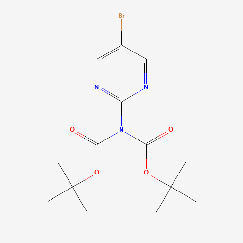 2-[BIS(TERT-BUTOXYCARBONYL)AMINO]-5-BROMOPYRIMIDINE (CAS: 209959-33-1) - Related Chemical Product