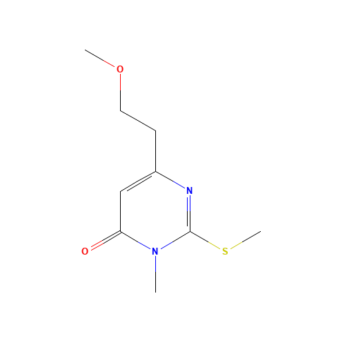 6-(2-methoxyethyl)-3-methyl-2-(methylthio)pyrimidin-4(3H)-one (CAS: 1184919-92-3) - Related Chemical Product