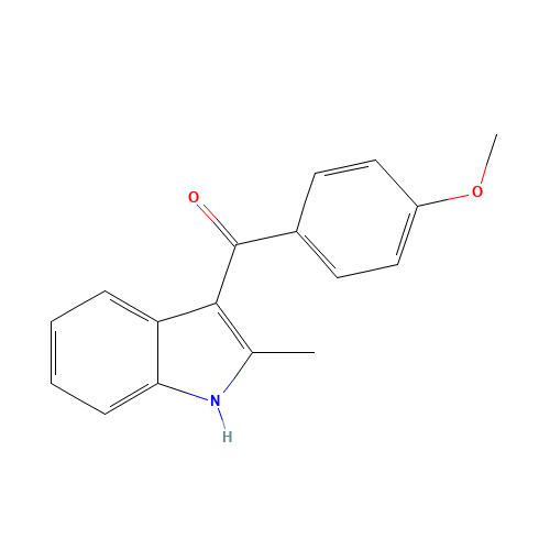 (4-METHOXY-PHENYL)-(2-METHYL-1H-INDOL-3-YL)-METHANONE (CAS: 26211-90-5) - Related Chemical Product