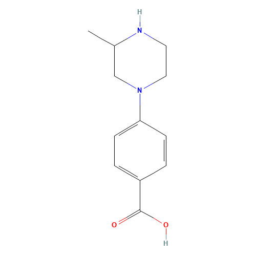 1-(4-carboxyphenyl)-3-methyl piperazine (CAS: 1131623-06-7) - Related Chemical Product