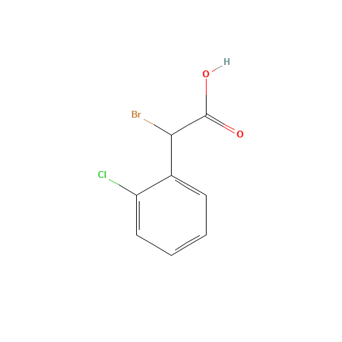 alpha-Bromo-2-chlorophenylacetic acid (CAS: 141109-25-3) - Related Chemical Product