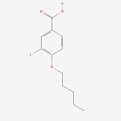 3-iodo-4-(pentyloxy)benzoic acid (CAS: 1131614-41-9) - Related Chemical Product