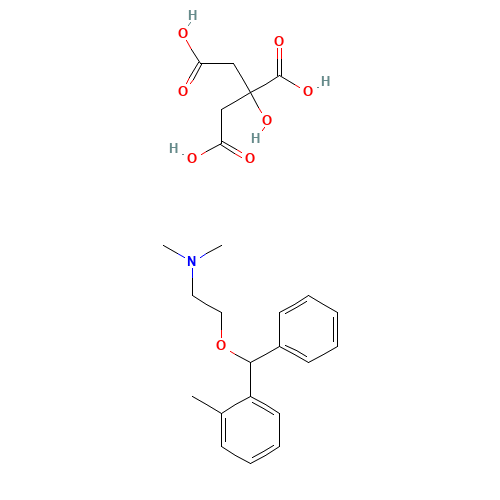 Orphenadrine citrate (CAS: 4596-23-0) - Related Chemical Product