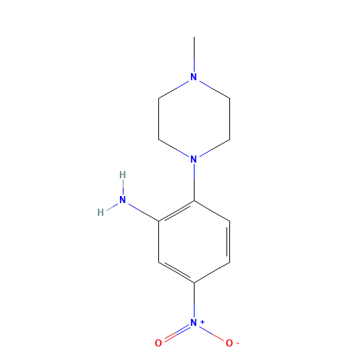 2-(4-METHYLPIPERAZIN-1-YL)-5-NITROANILINE (CAS: 5367-66-8) - Related Chemical Product