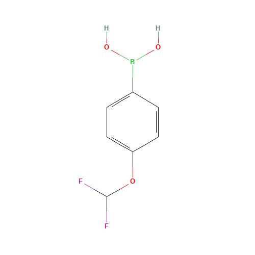 Boronic acid,[4-(difluoromethoxy)phenyl]-(9CI) (CAS: 688810-12-0) - Related Chemical Product