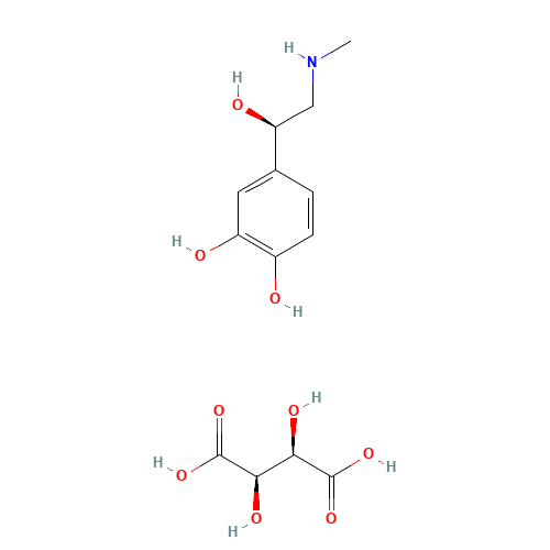 Epinephrine Bitartrate (CAS: 51-42-3) - Related Chemical Product
