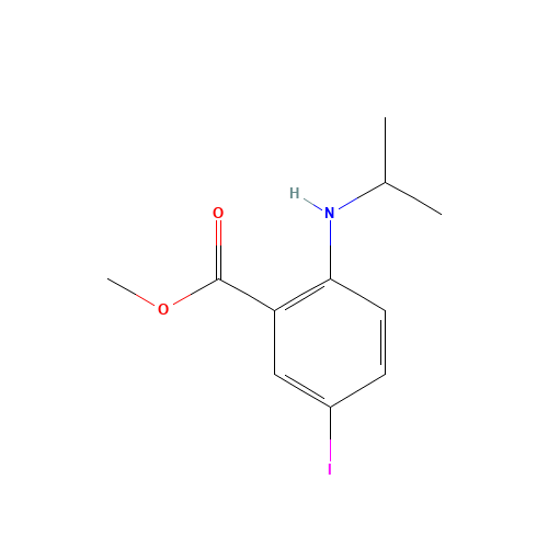 methyl 5-iodo-2-(isopropylamino)benzoate (CAS: 1007374-49-3) - Related Chemical Product