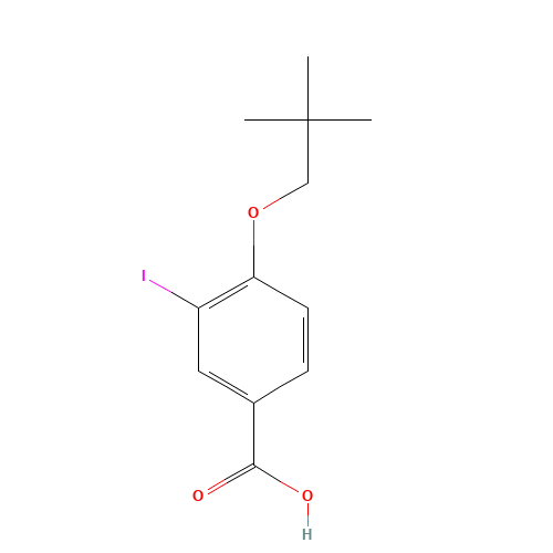 3-iodo-4-(neopentyloxy)benzoic acid (CAS: 1131614-48-6) - Related Chemical Product