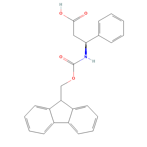 Fmoc-(S)-3-Amino-3-phenylpropionic acid (CAS: 209252-15-3) - Related Chemical Product
