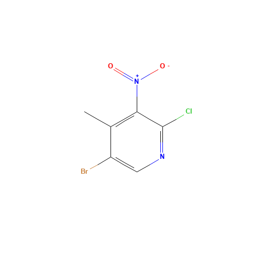 5-Bromo-2-chloro-4-methyl-3-nitro-pyridine (CAS: 884495-15-2) - Related Chemical Product