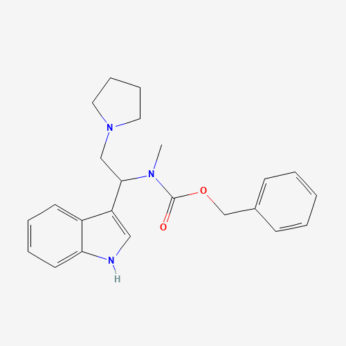 1-PYRROLIDIN-2-(N-CBZ-N-METHYL)AMINO-2-(3'-INDOLE)ETHANE (CAS: 886363-10-6) - Related Chemical Product