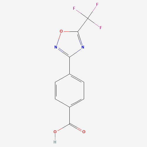 4-(5-(Trifluoromethyl)-1,2,4-oxadiazol-3-yl)benzoicacid (CAS: 340736-76-7) - Related Chemical Product