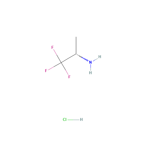 (S)-1,1,1-TRIFLUOROISOPROPYLAMINE HYDROCHLORIDE (CAS: 125353-44-8) - Related Chemical Product
