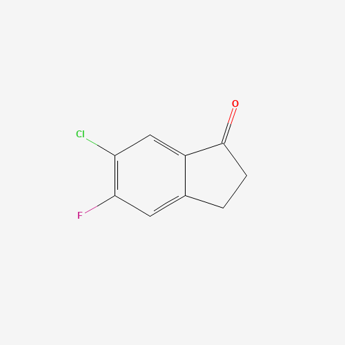 6-chloro-5-fluoro-2,3-dihydro-1H-inden-1-one (CAS: 881189-75-9) - Related Chemical Product