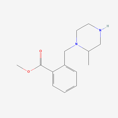methyl 2-((2-methylpiperazin-1-yl)methyl)benzoate (CAS: 1131622-64-4) - Related Chemical Product