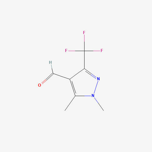 4-Formyl-1,5-dimethyl-3-(trifluoromethyl)-1H-pyrazole (CAS: 1082065-80-2) - Related Chemical Product