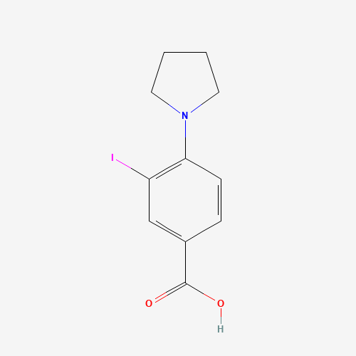3-iodo-4-(pyrrolidin-1-yl)benzoic acid (CAS: 1131588-16-3) - Related Chemical Product