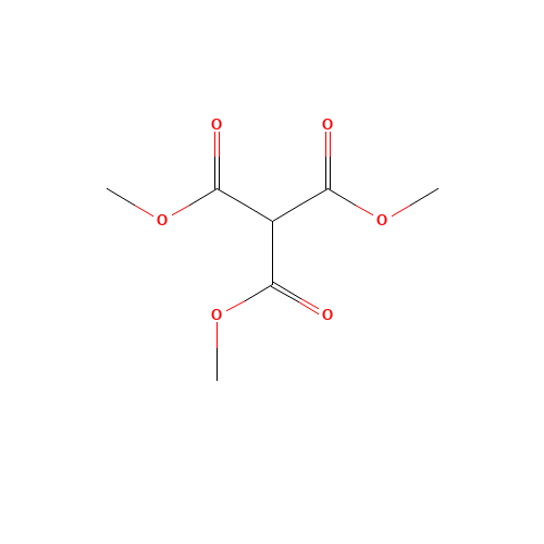 Trimethylmethanetricarboxylate (CAS: 1186-73-8) - Chemical Structure and Molecular Formula 