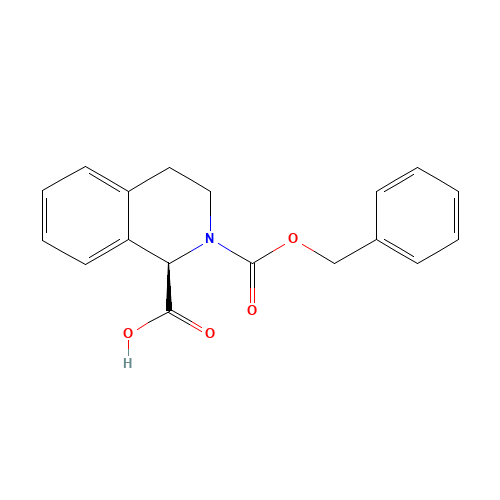 (R)-N-Cbz-3,4-Dihydro-1H-isoquinolinecarboxylic acid (CAS: 151004-88-5) - Related Chemical Product