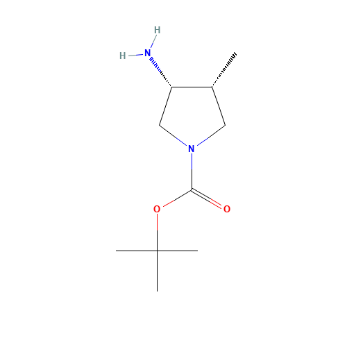 (3R,4R)-tert-butyl 3-amino-4-methylpyrrolidine-1-carboxylate (CAS: 1152110-80-9) - Related Chemical Product