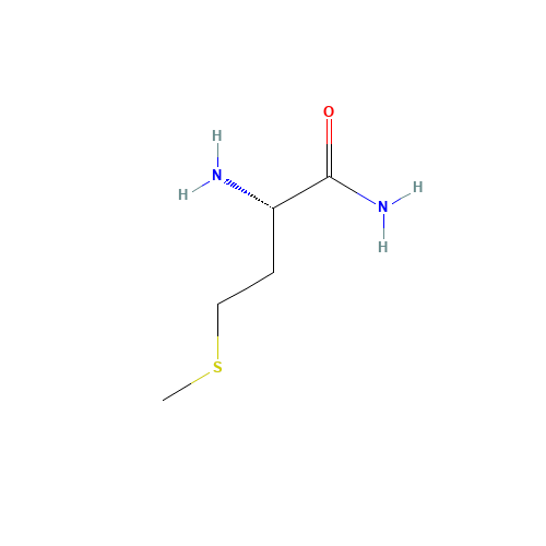 H-MET-NH2 (CAS: 4510-08-1) - Chemical Structure and Molecular Formula 