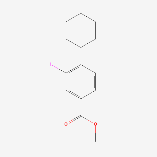 methyl 4-cyclohexyl-3-iodobenzoate (CAS: 1131614-55-5) - Related Chemical Product