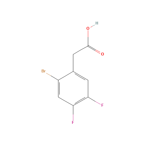 2-Bromo-4,5-difluorophenylacetic acid (CAS: 883502-07-6) - Related Chemical Product